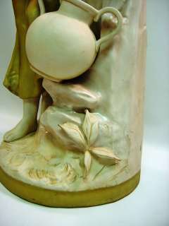 Czech ROYAL DUX Bisque Fine Porcelain REBBECCA AT THE WELL Figure 24 