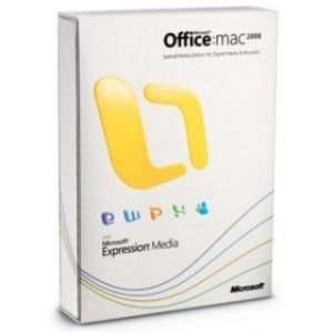  Microsoft Office 2008 for Mac Special Media Edition 