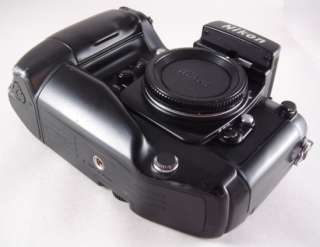 nikon f4 f4s film camera body with a type e focusing screen a front 