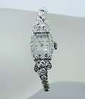 Ladies Vintage Hamilton 14k WG & Diamond Dress Watch  