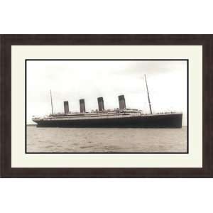  R.M.S. Titanic by Beken of Cowes   Framed Artwork