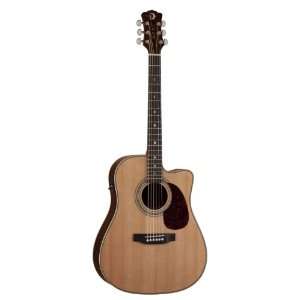  Luna AM D100 Americana Classic Cutaway Acoustic Guitar 