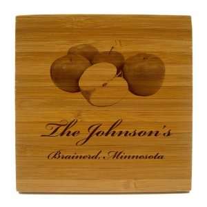  Orchard Personalized Bamboo Coasters: Kitchen & Dining