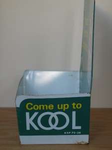Kool Match Holder Vintage Cigarette Advertising Tin  