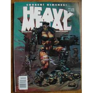 Heavy Metal July 1993 (The Illustrated Fantasy Magazine, Corben 