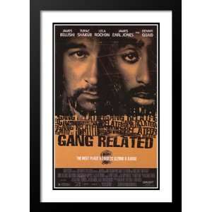  Gang Related 32x45 Framed and Double Matted Movie Poster 