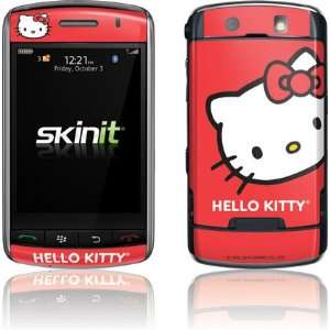   Kitty Cropped Face Red skin for BlackBerry Storm 9530 Electronics
