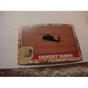   Collectors Card Desert Hawk (Formerly Black Hawk) 2nd Series Card #127