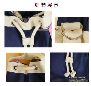 Korean Handbags Canvas bag Schoolbag Leisure backpack 2  