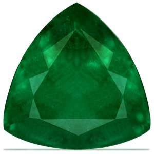  1.29 Carat Loose Emerald Trillion Cut Jewelry