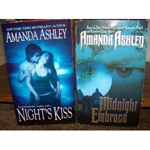 Midnight Embrace & Nights Kiss Amanda Ashley Books