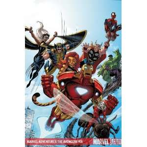  Marvel Adventures Avengers #36 Paul Tobin Books
