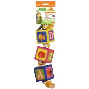    Jungle Talk Shreddable Cube   Medium/Large Bird: Pet Supplies