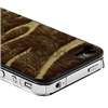 Yellow/Brown Zebra Feather Hard Case Cover+PRIVACY FILTER Film for 