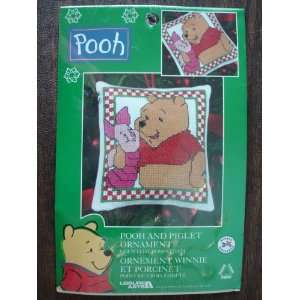  Pooh & Piglet Christmas Ornament Cross Stitch Kit: Arts 