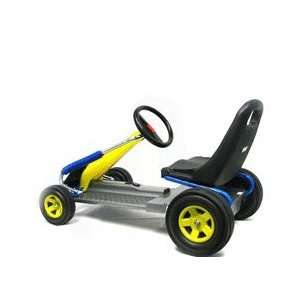   RidersT Go Kart Ride On Car Battery Operated   Yellow 