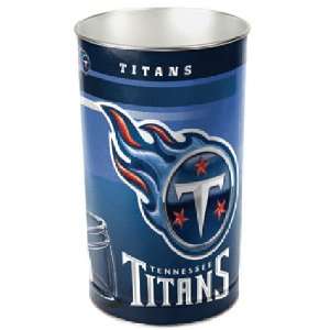  Tennessee Titans NFL Tapered Wastebasket (15 Height 
