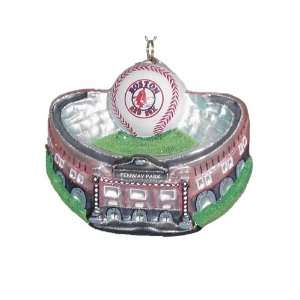   Painted Boston Red Sox Fenway Park, Christmas Ornament: Home & Kitchen