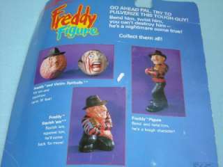 Freddie Krueger Nightmare Elm St Figure Toy 1989 9 NIP  