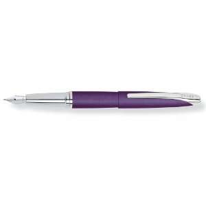  Cross ATX Victoria Purple Fountain Pen with Stainless 