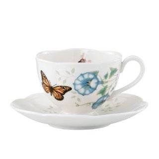Lenox Butterfly Meadow Fine Porcelain Teapot with Lid:  