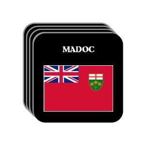  Ontario   MADOC Set of 4 Mini Mousepad Coasters 