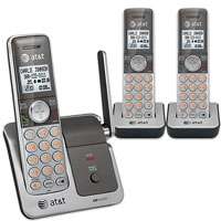 AT&T CL81301 3 Handset DECT 6.0 Expandable Cordless Telephone with 