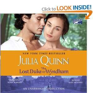   Lost Duke of Wyndham (9781415957912) Julia Quinn, Kate Reding Books