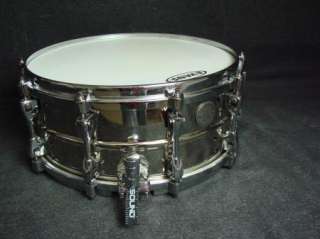 Tama Starphonic Brass 14 Snare Drum w/ Evan Power Center Head  