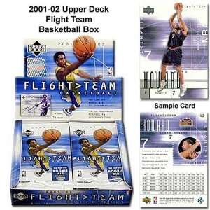   : Upper Deck NBA 2001 02 Flight Team Unopened Box: Sports & Outdoors