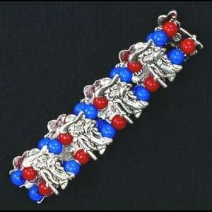  Rebels   Ole Miss Double Stretch Bracelet NCAA College Athletics 