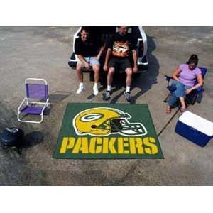 Green Bay Packers Merchandise   Area Rug   5 X 6 Tailgater  