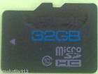 32 GB MicroSD card Class 10 with SD card adapter