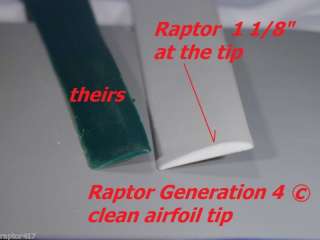 Raptor generation 4 wind turbine generator blades and hub propellers 