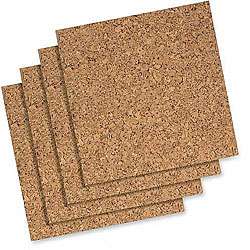 Natural Cork 12x12 inch Wall Tiles (Case of 144)  Overstock