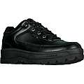 Lugz Mens Cipher II Slip resistant Black Leather Boots 