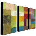 Michelle Calkins Abstract Color Panels IV Canvas Art Set Compare 