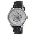 Zeno Mens Oversized Ivory Skeleton Dial Automatic Watch Today 