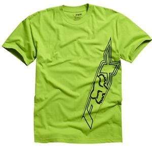  Fox Racing Velocity T Shirt   2X Large/Vivid Green 