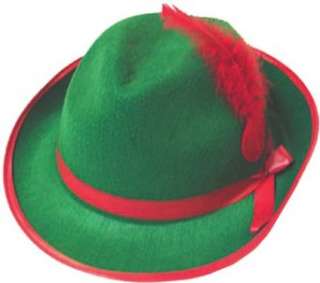  Adults Swiss Yodeler Halloween Costume Hat: Clothing