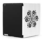 Poetic(TM) Cover Mate Plus case for Apples iPad 2 White Flower Glazer