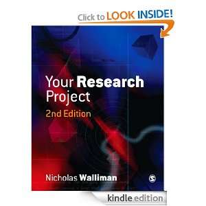 Your Research Project (Sage Study Skills Series) Nicholas Walliman 