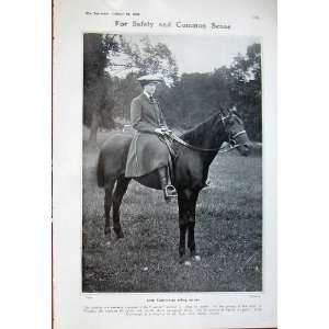    1906 Lady Castelreagh Riding Horse Daughter Chaplin