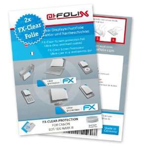 com 2 x atFoliX FX Clear Invisible screen protector for Canon EOS 1Ds 