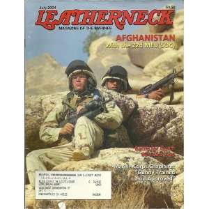  LEATHERNECK MAGAZINE OF THE MARINES JULY 2004 COL. WALTER 