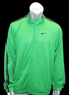 Nike Mens Green/Black Basketball Jacket Sz S  