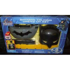  Batman Justice League Talking Dress Up Set: Toys & Games