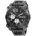 Hamilton Mens Khaki Navy BelowZero Black Strap Chronograph Watch