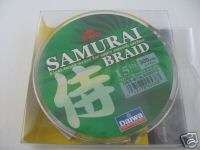 Daiwa SAMURAI Braided Line 55lb 1500yd SOFT Braid NEW  