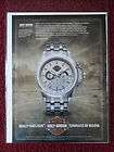 2011 Print Ad BULOVA Watch Watches ~ Harley Davidson Motorcycle 
